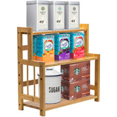 3-Tier Bamboo Countertop Stand - Sorbus Home